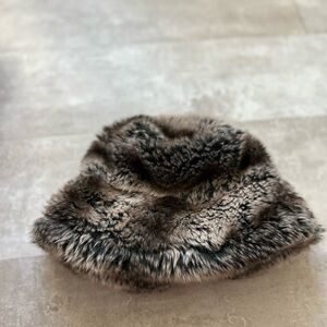 Faux Fur Bucket Hat